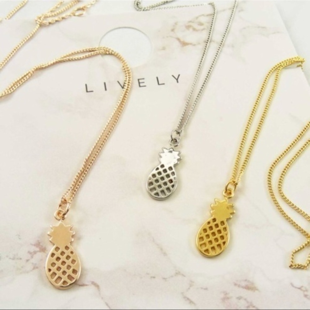Pineapple Pendant Necklace